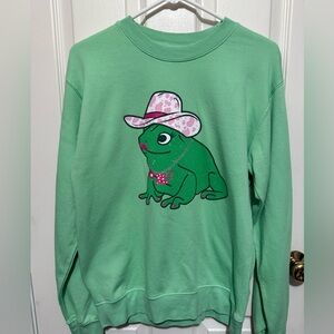 Living Fully Co. - Fancy Frog Sweatshirt